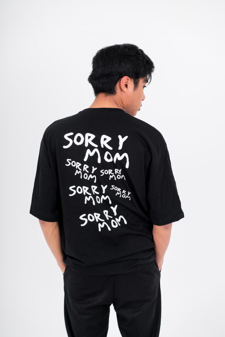 Sorry Mom 5 years anniversary limited edition Oversized Tee