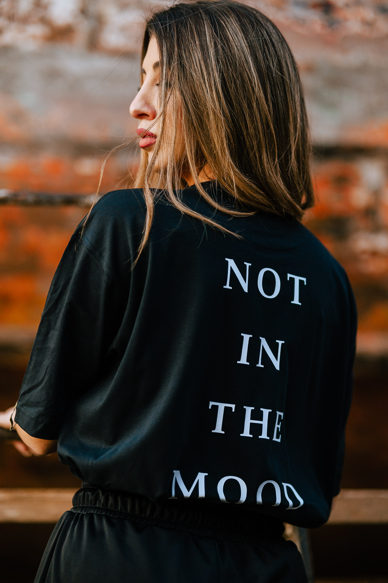 Not In The Mood Oversized Tee