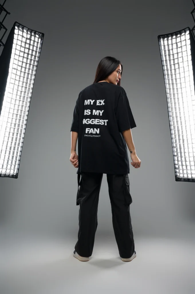 My “EX” is my biggest fan oversized tee