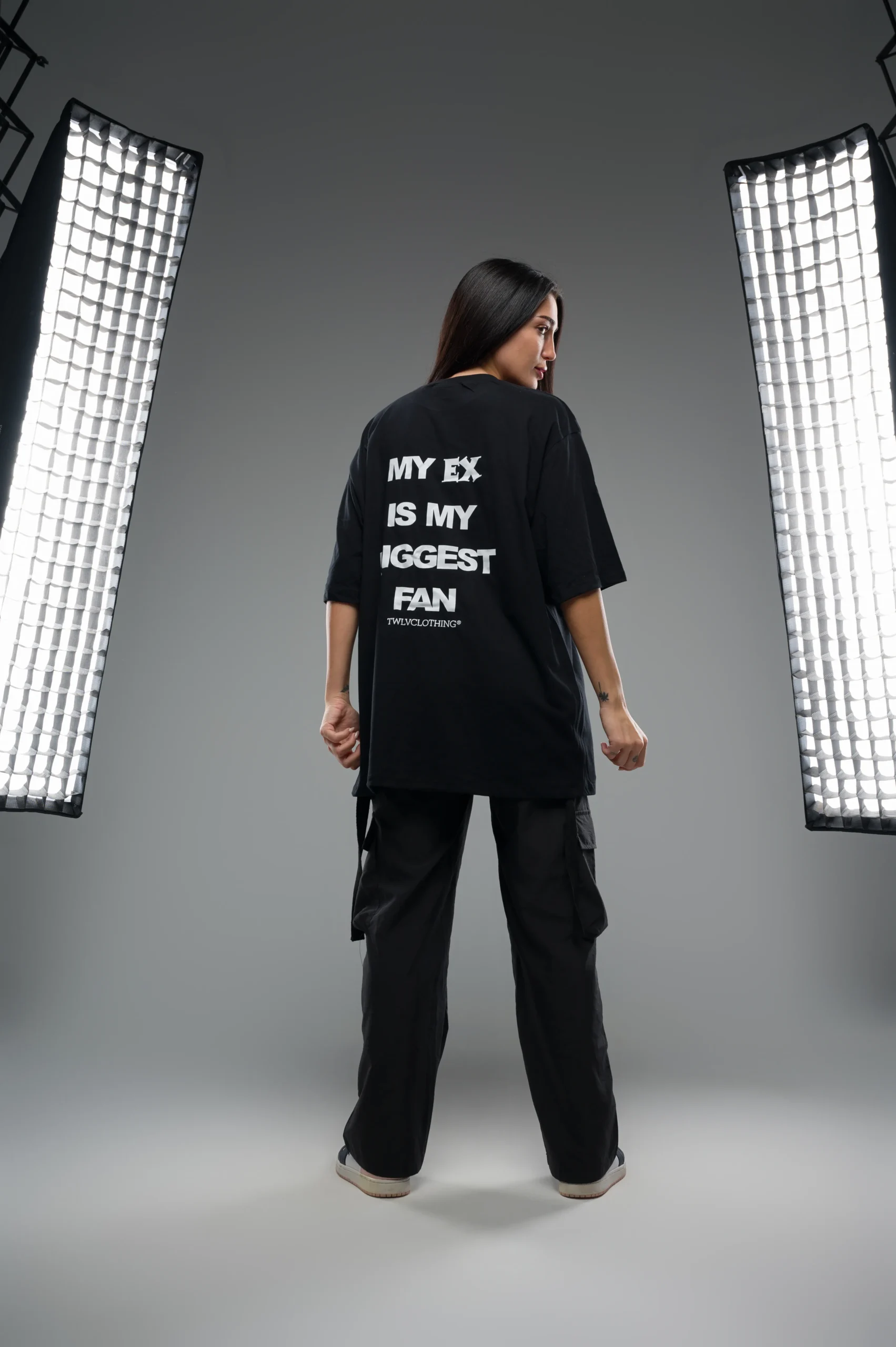 My "EX" is my biggest fan oversized tee - Image 1