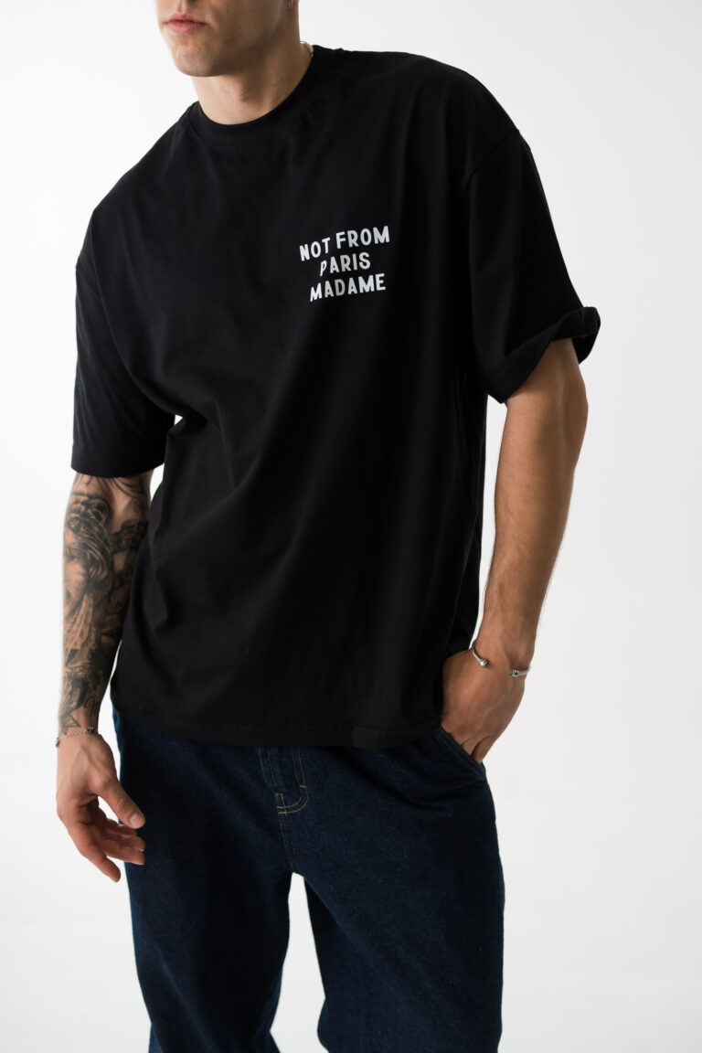 Not from Paris madame oversized tee
