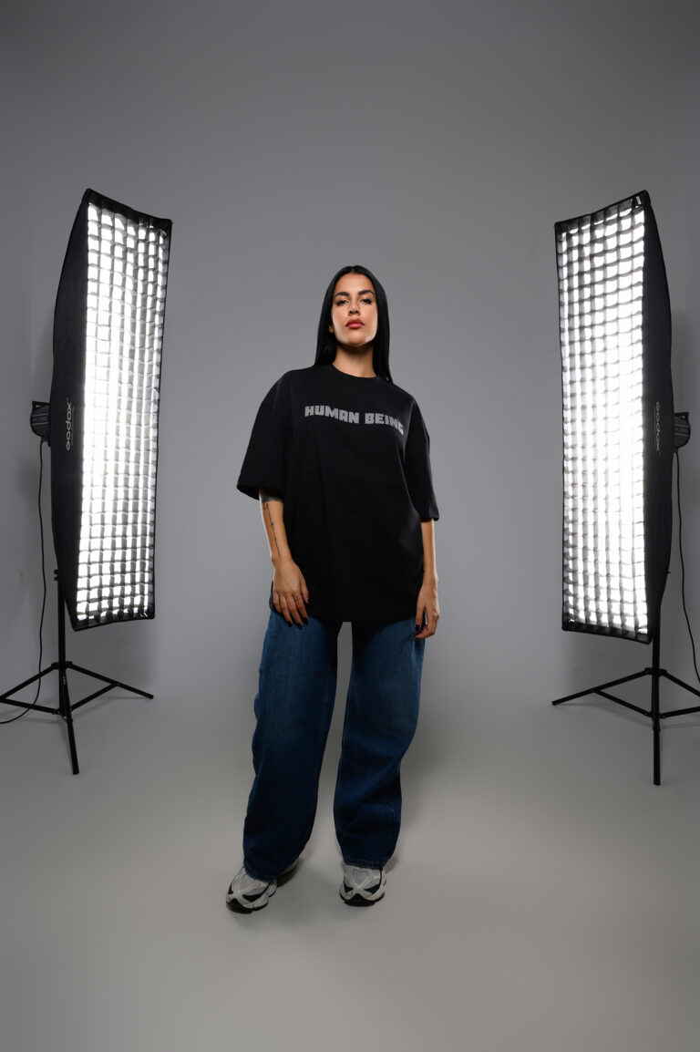 Human Being  oversized tee