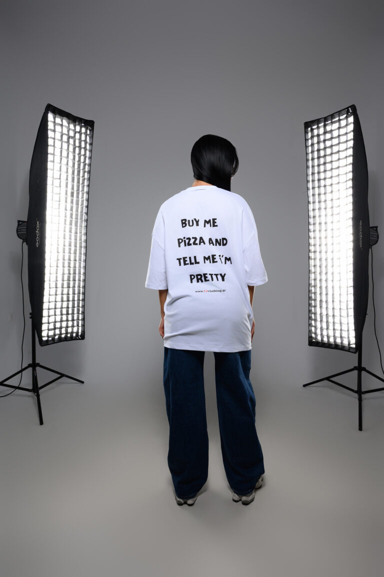 Buy me Pizza  oversized tee