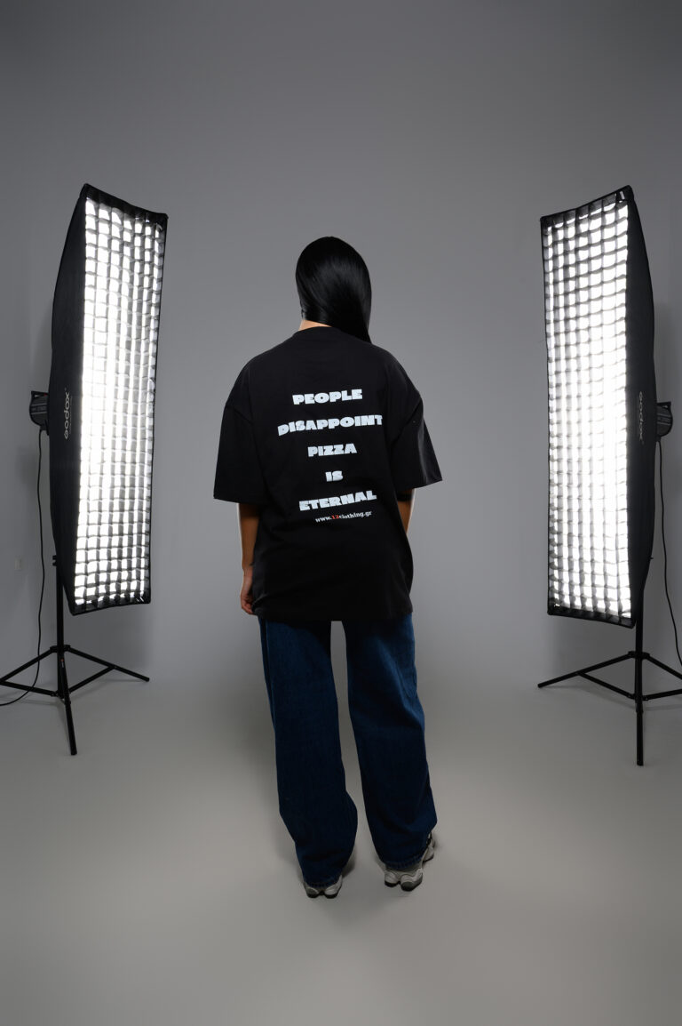 Pizza is eternal   oversized tee