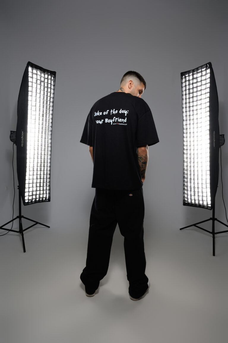 Joke of the day oversized tee