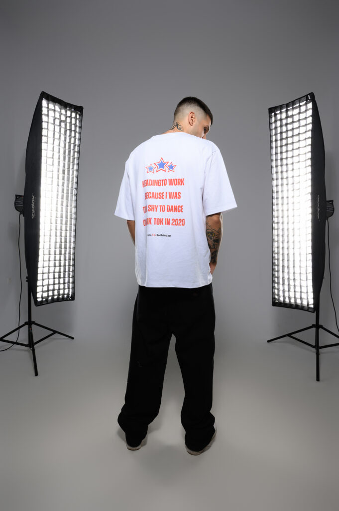 Too shy to dance on Tik Tok oversized tee