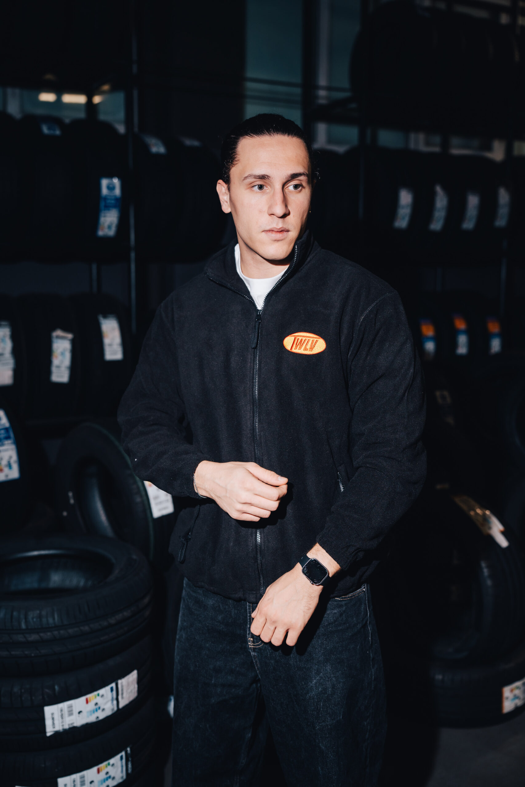 Fleece Zip-Up Oversized Jacket - Image 3