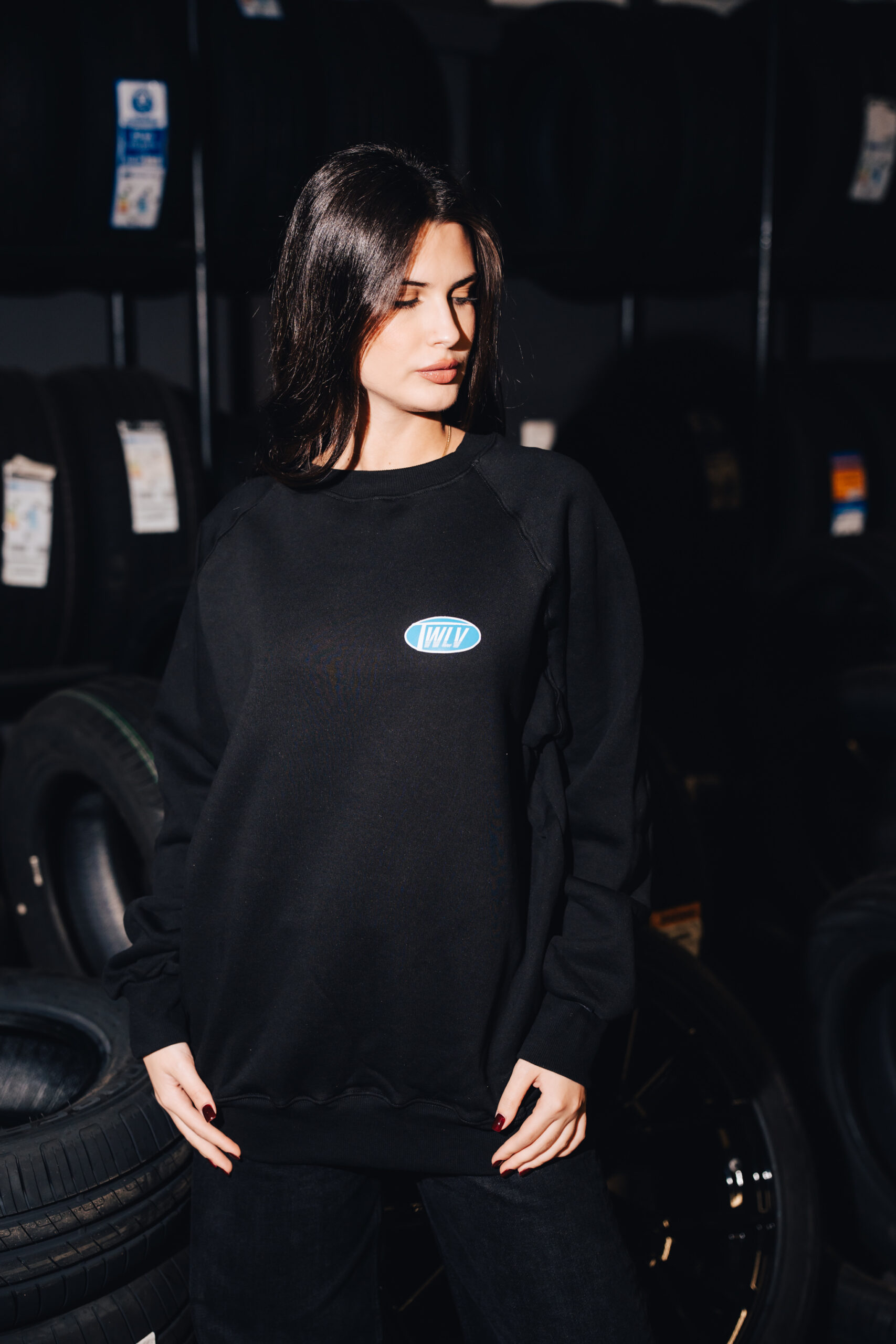 Limited Edition Crewneck Oversized Sweatshirt (w) - Image 2