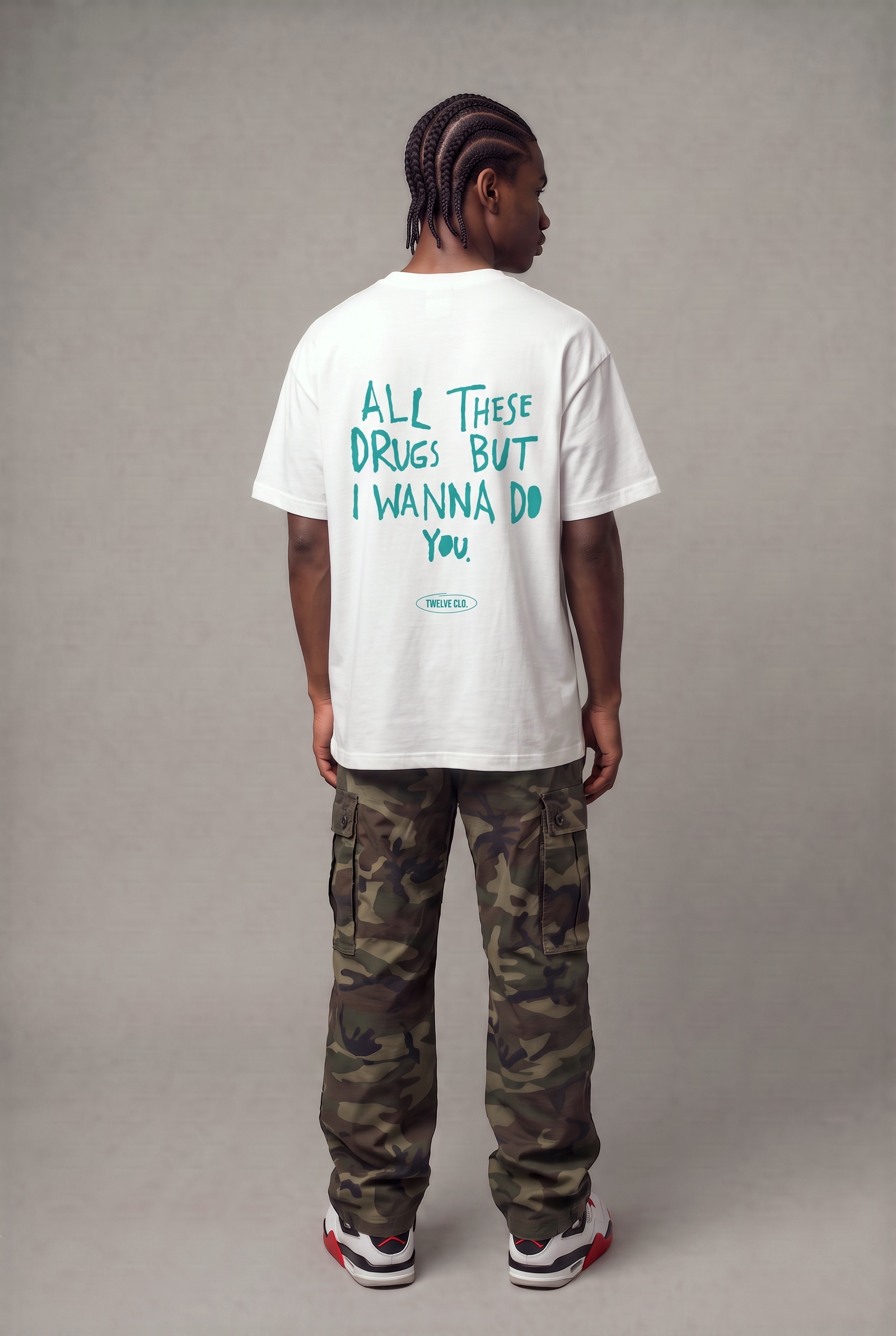 All these drugs but i wanna do you  oversized tee (m) - Image 3