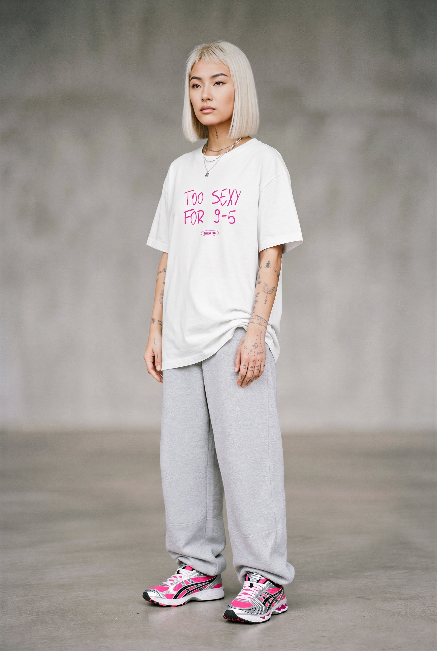 Too sexy for 9-5 oversized tee (w) - Image 3
