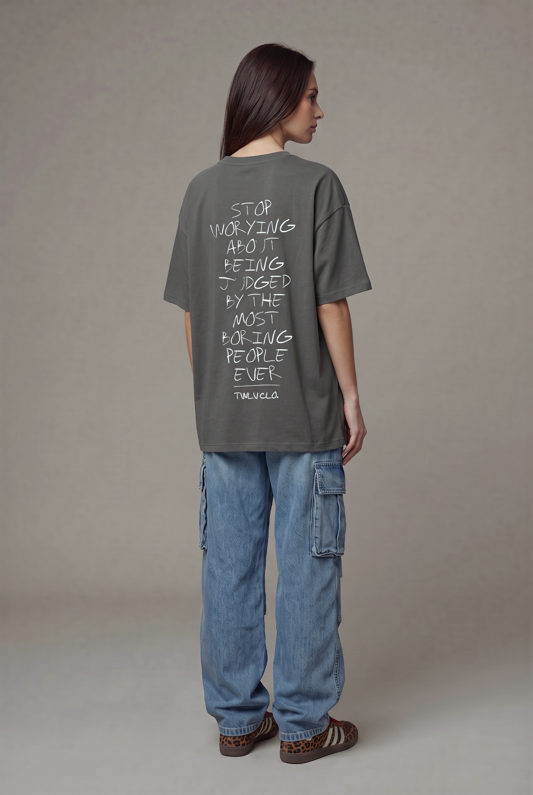 Boring people will always judge oversized tee (w) - Image 2