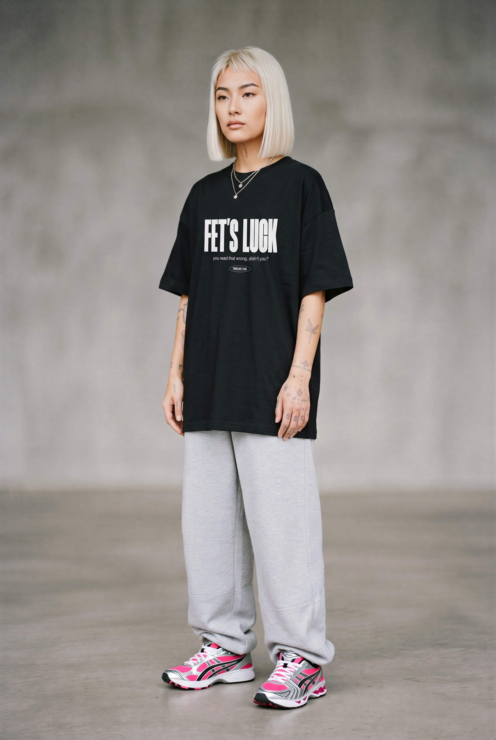 FET'S LUCK oversized tee (w) - Image 2