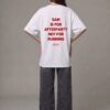 5 AM is for afterparty not for running oversized tee (w) - Thumbnail Image 4