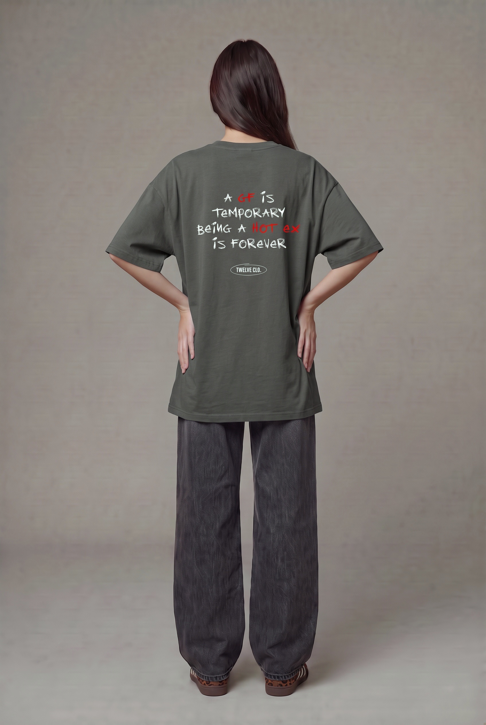 A GF is temporary oversized tee (w) - Image 1
