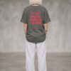 If you need a Problem I'm here oversized tee (w) - Thumbnail Image 2