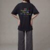 My Therapist told me to block you oversized tee (w) - Thumbnail Image 3